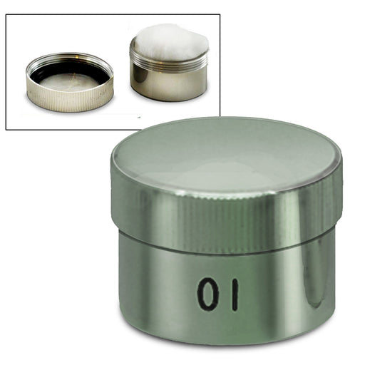 K31  - 1" Diameter, 3/4" Tall Stainless Steel Oil Stock
