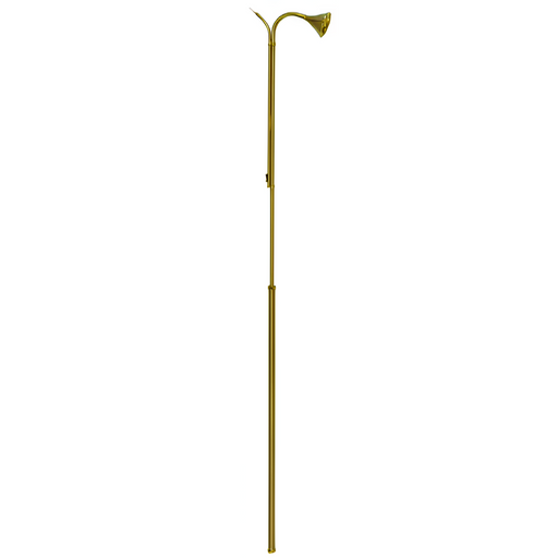 K315B Candle Lighter – Needle Eye Holder with 30" Rigid Satin Brass Handle