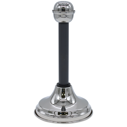 K336SET Holy Water Sprinkler and Stand – 9-1/2" Stainless Steel Sprinkler with 3 oz. Capacity & Matching Stand