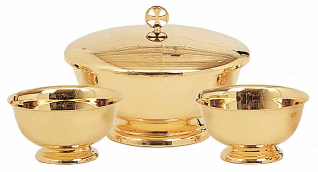 K358_24K_Gold_Plated_3-Piece_Communion_Set_Includes_8_Covered_Bowl_1200_Hosts_Two_5_Bowls_200_Hosts_Each