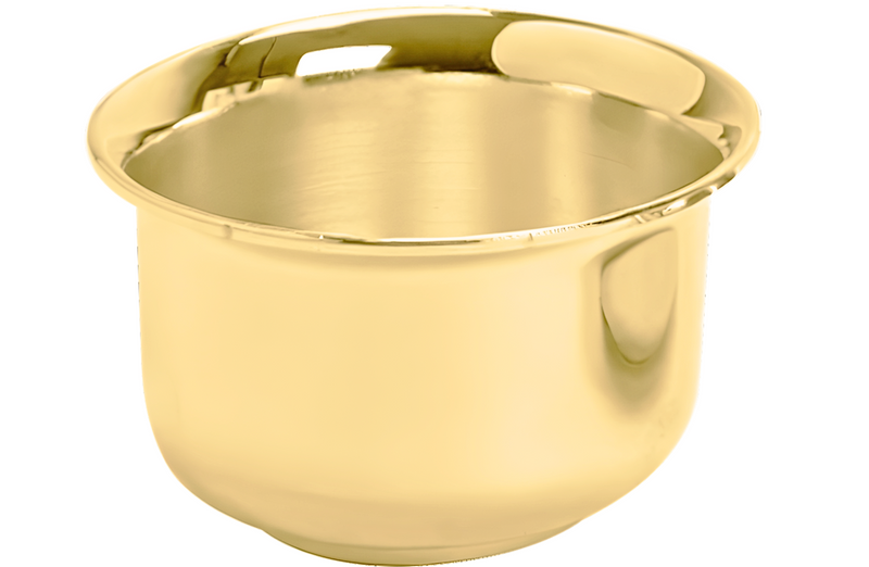 K362G 24K Gold Plated Pewter Host Bowl – 5" Diameter, Holds 225 Hosts