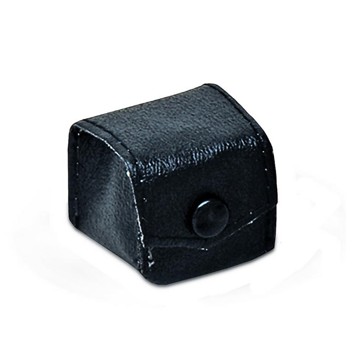 K36S Single Oil Stock Case – Black Leather Carrying Pouch for Anointing Oil Container