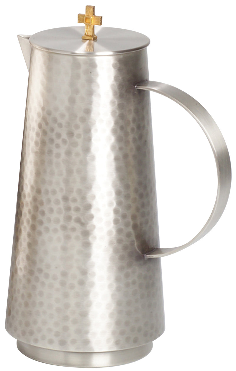 K660B Silver-Plated Flagon – 60 oz, 10.25”H with Removable Lid