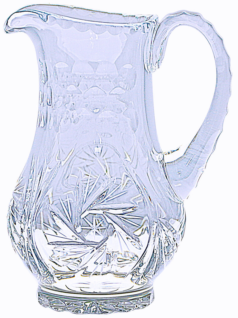 K936 Crystal Communion Pitcher – 6.25'' Tall, 12 oz Capacity Communion Pitcher