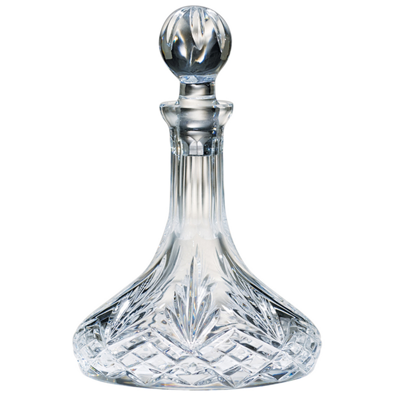 K954 Cruets and Stoppers – 7-3/4" H, 15 oz Capacity, 5-1/2" Diameter Base, Pair