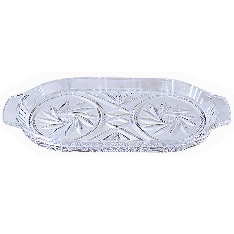 K959 Oval Tray – 9-1/2" x 5", Polished Finish