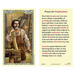 Laminated Holy Card St. Joseph Prayer For Employment - 25 Pcs. Per Package
