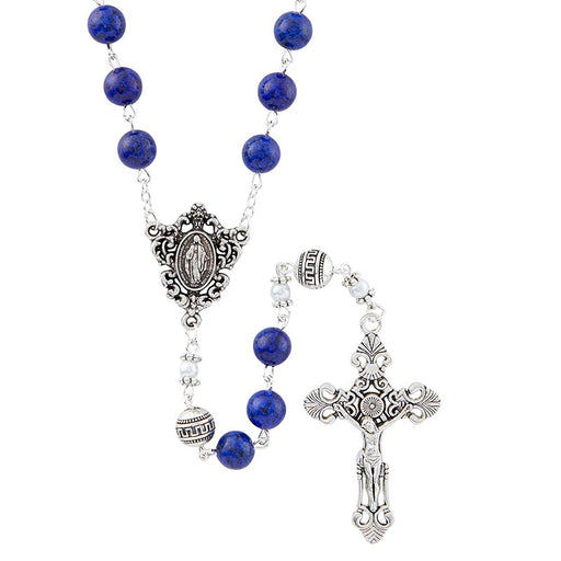 Lapis Rosary - Amalfi Collection