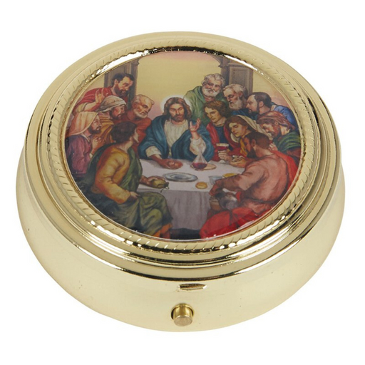 Last Supper Pyx with Epoxy Lid - 3 Pieces Per Package