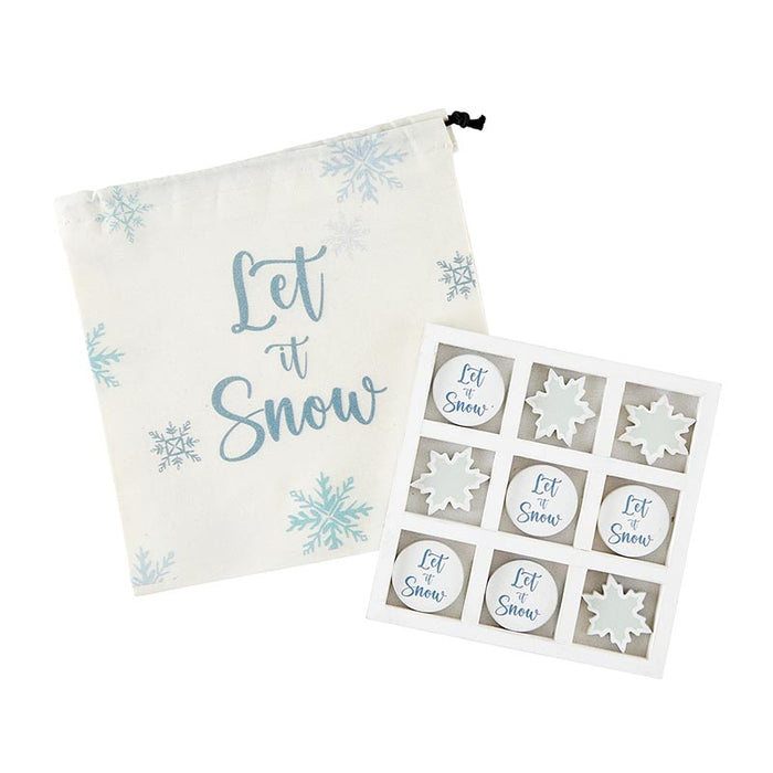 Let Snow Mini Tic Tac Toe - 4 Pieces Per Package