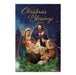 Let Us Adore Him - Christmas Blessings Greeting Card - 12 Pieces Per Package