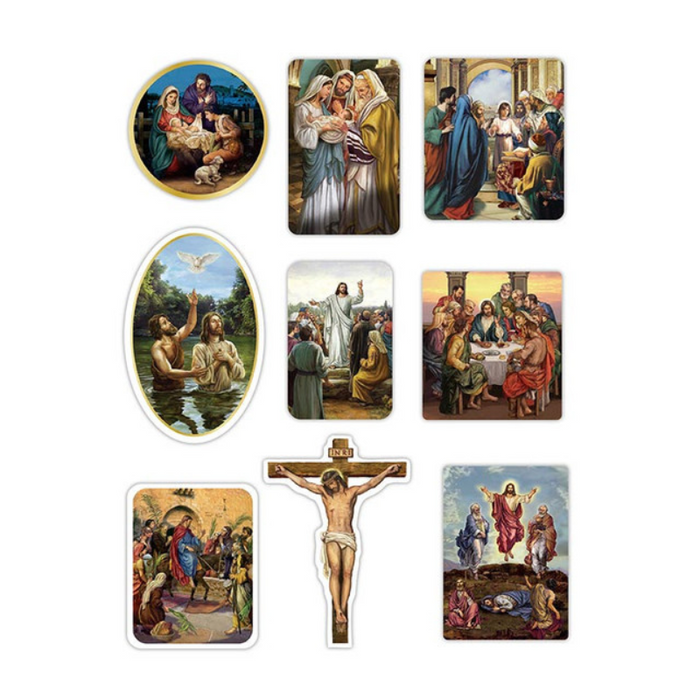 Life From Jesus - Stickers - 12 Pieces Per Package