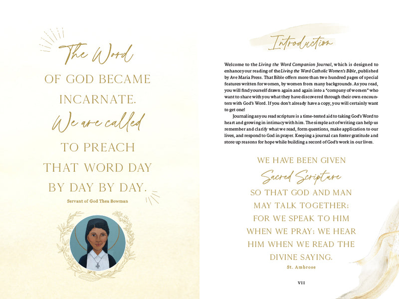 Living the Word Companion Journal