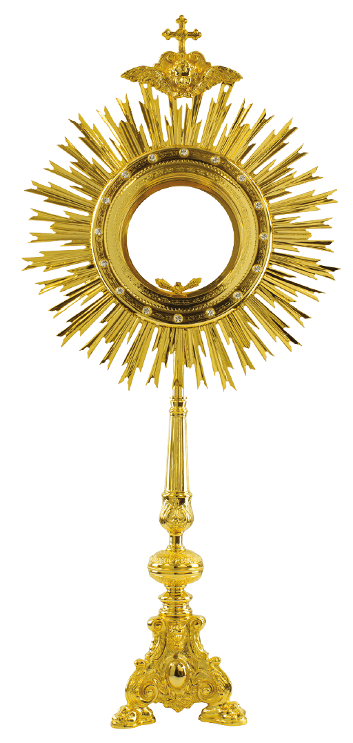 35½-Inch Catholic Monstrance for 6-Inch Host
