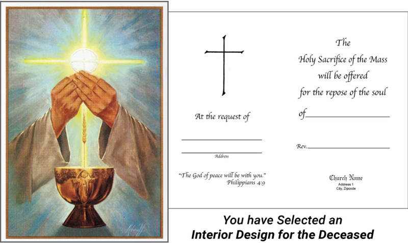 MC 30 Stock Mass Card – The Elevation | Catholic Mass Cards for Parishes