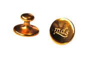 MDS Collar Buttons - Brass Plated Shanks