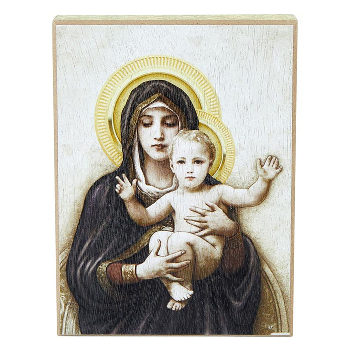 Madonna And Child Box Sign - Holy Devotion Collection