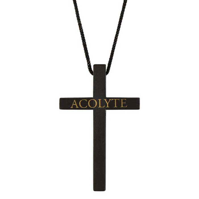 Ministry Cross Necklace - Acolyte - 6 Pieces Per Package