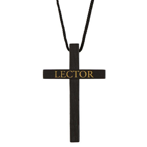 Ministry Cross Necklace - Lector - 6 Pieces Per Package