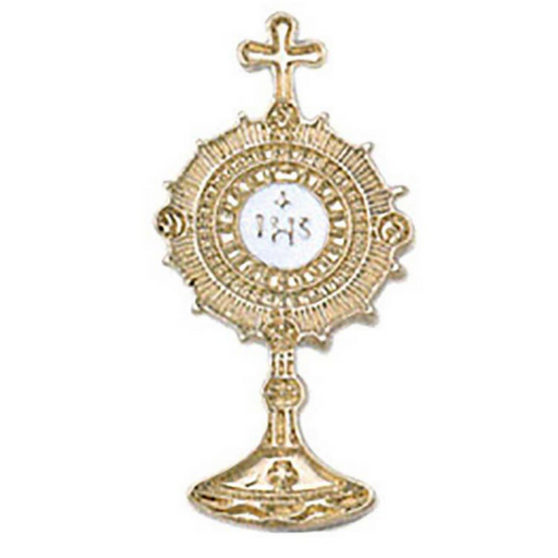 Monstrance Lapel Pin -12 Pieces Per Package