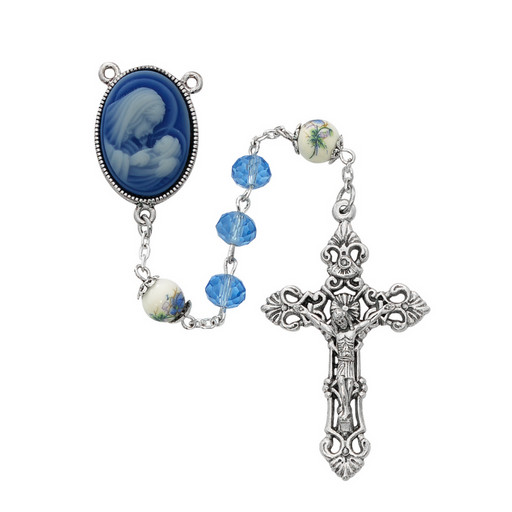 Mother and Child Cameo Rosary