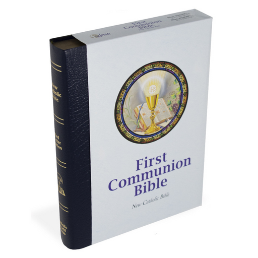 NCB First Communion Bible - Blue - Indexed