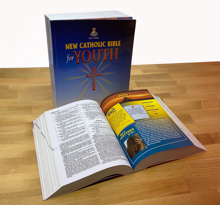 Nueva Biblia católica para jóvenes: 2 piezas por paquete