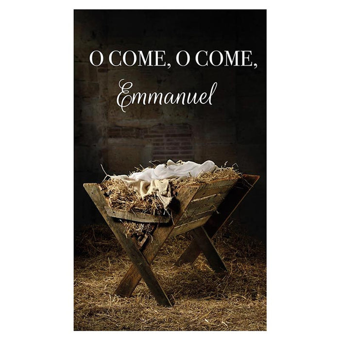 O Come, O Come, Emmanuel Banner - Christmas Series