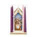 O Little Town Of Bethlehem Advent Candleholder - The Holy Family Candleholder