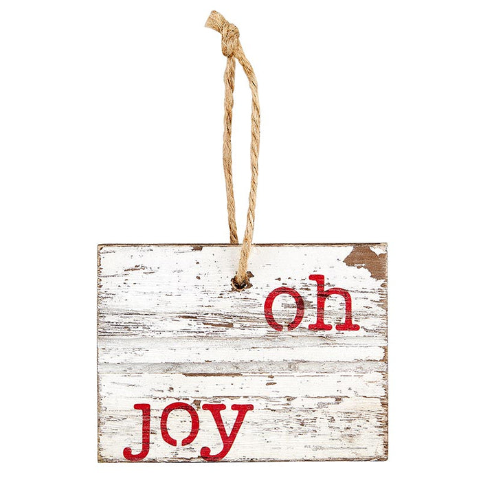 Oh Joy Christmas Wood Ornament 