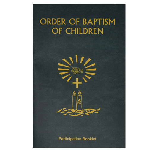 Order Of Baptism Of Children (Participation Booklet)