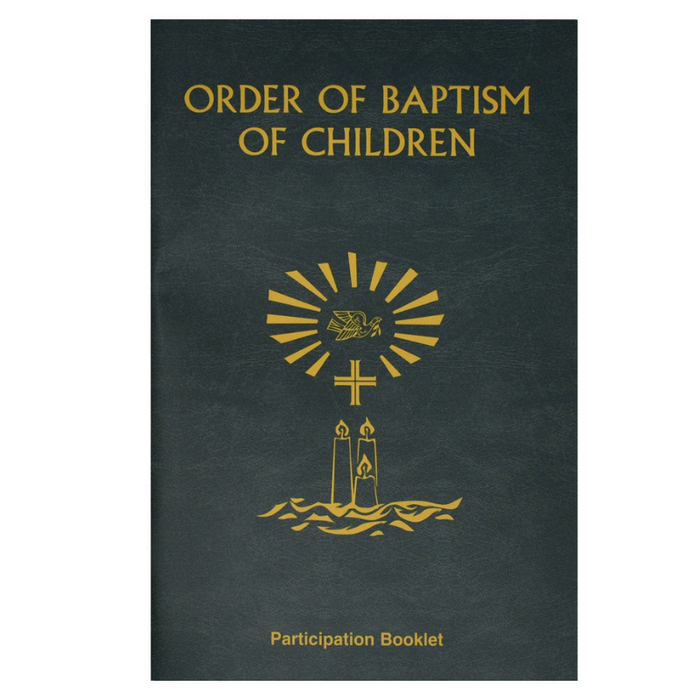 Order Of Baptism Of Children (Participation Booklet)