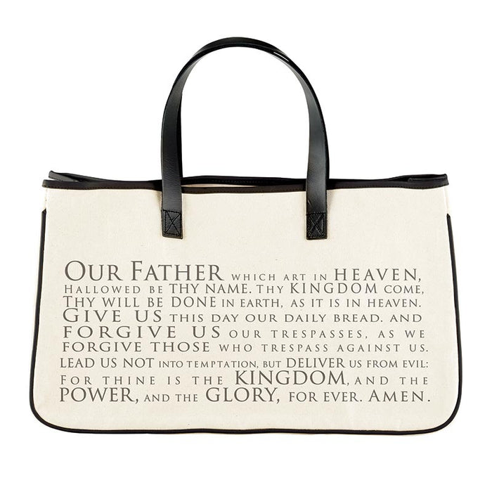 Our Father Canvas Tote