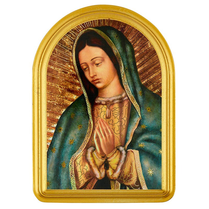 Our Lady Of Guadalupe Sacred Blessings Wood Plaque