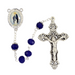 Our Lady of Grace Crystal Blue Rosary Catholic Gifts Catholic Presents Gifts for all occasion Marian Devotion Mary Collection