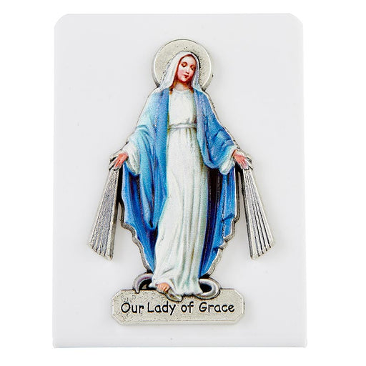 Our Lady of Grace Desk Plaque - 2 Pieces Per Package