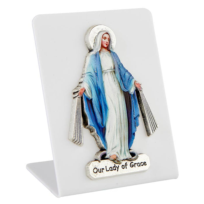 Our Lady of Grace Desk Plaque - 2 Pieces Per Package