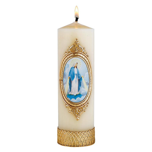 Our Lady of Grace Devotional Candle