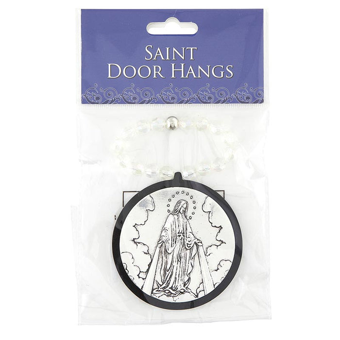 Our Lady of Grace Medal Door Hang