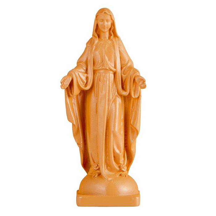 Our Lady of Grace Vintage Tan Statue - 12 Pieces Per Package