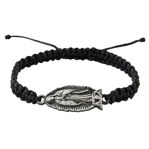 Our Lady of Guadalupe Braided Nylon Bracelet