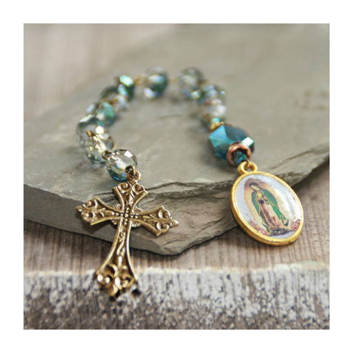Our Lady of Guadalupe Chaplet a perfect Catholic Religious gift to your sister mother family and friends for their birthday Christmas or any occasion