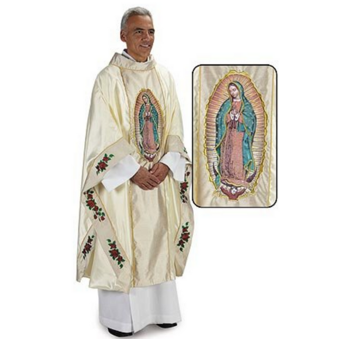 our lady of Guadalupe our lady of Guadalupe apparel our lady of guadalupe chasuble our lady of guadalupe chasubles our lady of guadalupe apparels