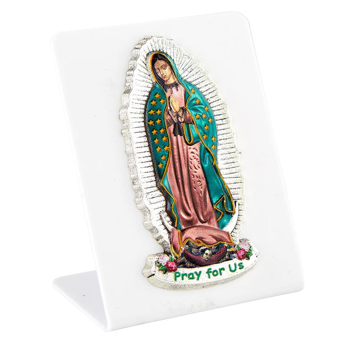 Our Lady of Guadalupe Desk Plaque - 2 Pieces Per Package