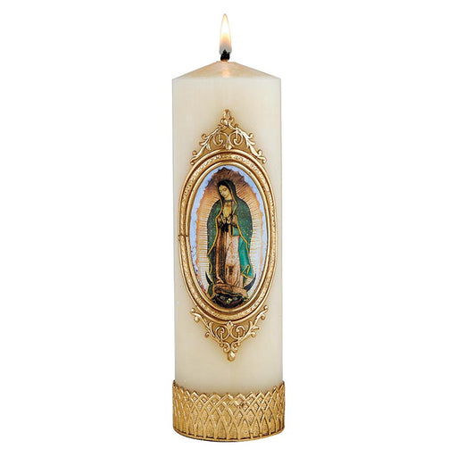 Our Lady of Guadalupe Devotional Candle