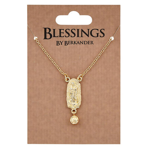 Our Lady of Guadalupe Gold Necklace