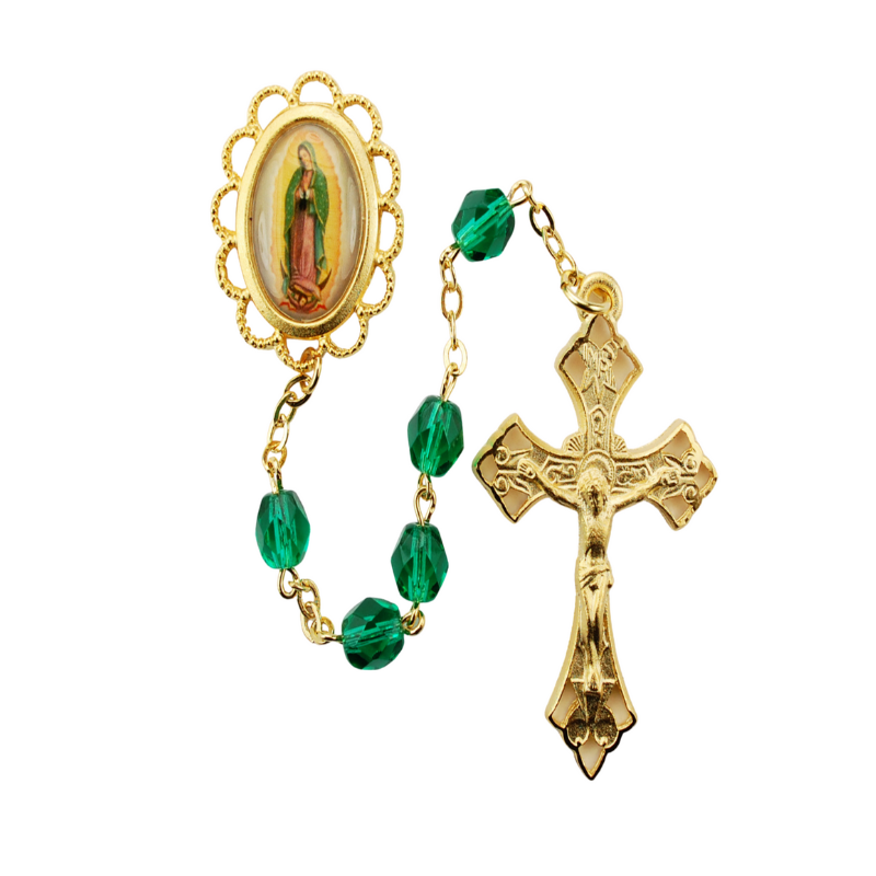 Our Lady of Guadalupe Green Rosary