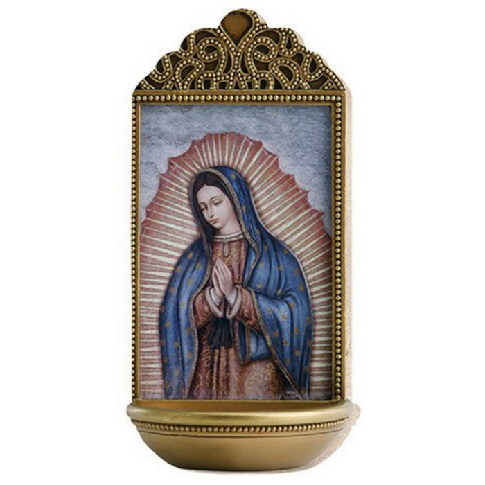 Our Lady of Guadalupe Marco Sevelli Holy Water Font
