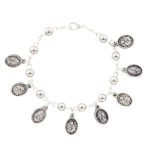 Our Lady of Guadalupe Medal Bracelet - 12 Pieces Per Package