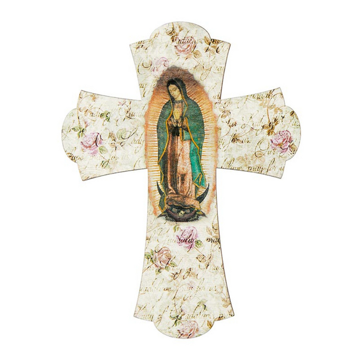 Our Lady of Guadalupe Wall Cross - 6 Pieces Per Package